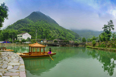 绿色环保村平阳水口村风采组图6