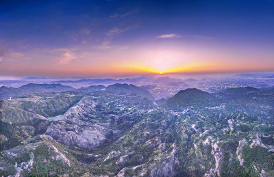 绿色大罗山