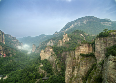 雁荡山灵峰风光