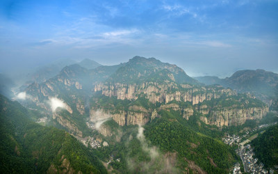 雁荡山灵峰风光