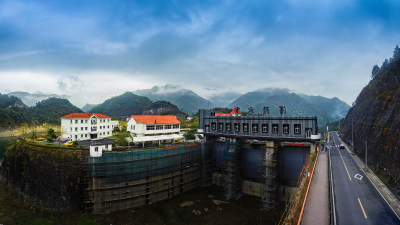 绿色泽雅水库美景组图4