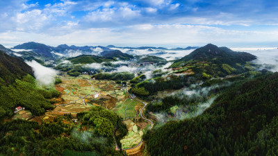 北林垟山村云雾美景5