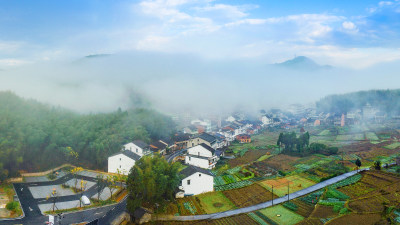 北林垟山村云雾美景3