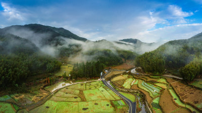 北林垟田间云雾风采8