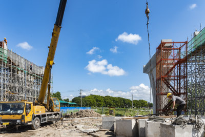 《瓯江口区建设提速》组照之二