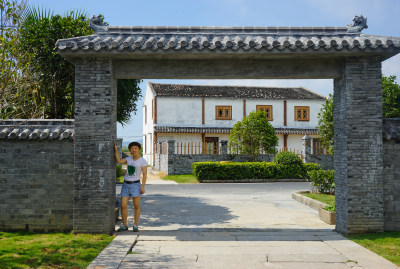 4号庭院的正面