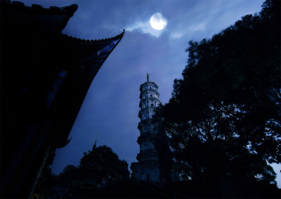 古塔月色4