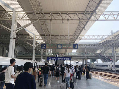 车站光影记录-6