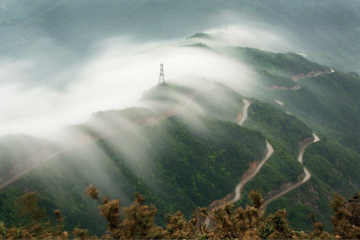 温州莲花山云海