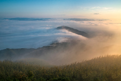 温州莲花山云海