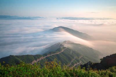 温州莲花山云海