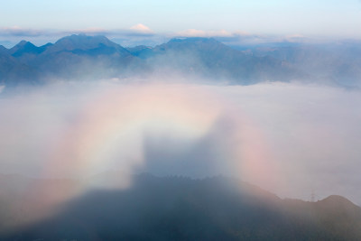 莲花山云海