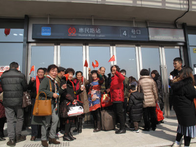 市民组团去龙湾