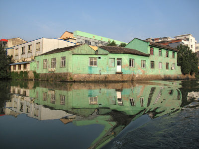 塘河沿岸风景