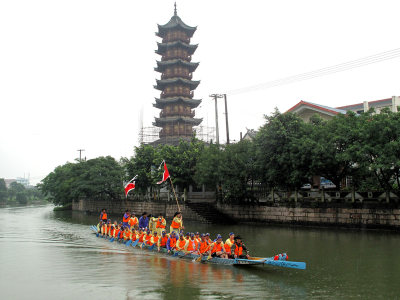 塘河沿岸风景