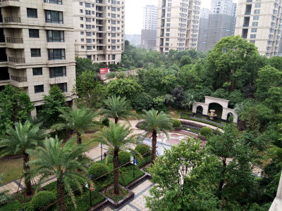 美丽的欣园住宅区