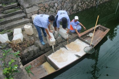 中和净化河水水质