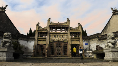 2017年12月，拍摄于龙湾永昌堡的王氏宗祠。