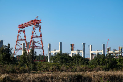 北口大桥建设历程（组照之二）