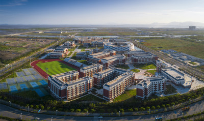 俯瞰大美温州工贸学院