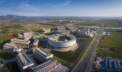 俯瞰大美温州工贸学院