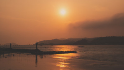 夏阳下落