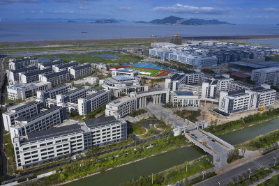 即将交付使用的温州技师学院。