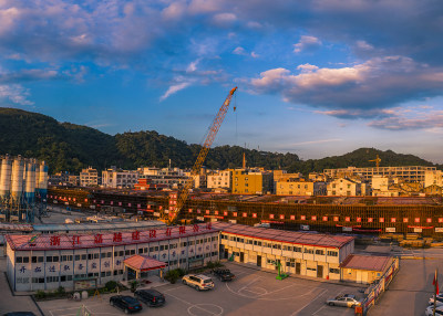 拍摄于瓯海区工地风景