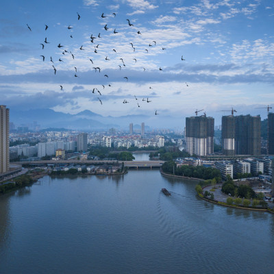 塘河风情