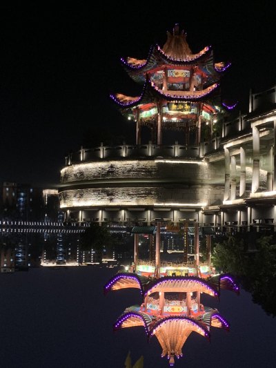 这张古亭因为太美，所以把她倒过来！一样展现古典美