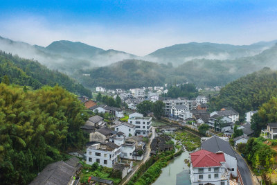 垟坑村云雾美景6