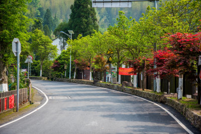 公路两侧的建设