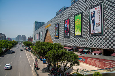 拍摄大象城形象建筑