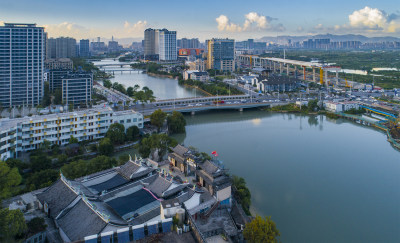 夕照塘河