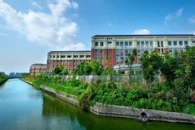 《美丽新校区（组照06）》——2020年8月摄于瓯江口