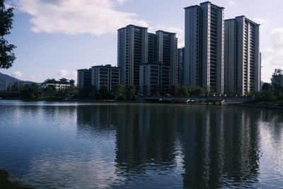 各处塘河边的不同风光