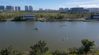 远景俯拍