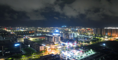 海经区夜景