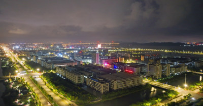 海经区夜景