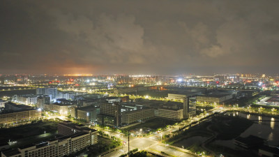 海经区夜景
