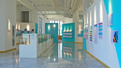 网牌展厅全景