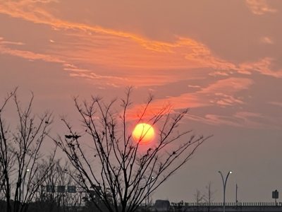 夕阳西下