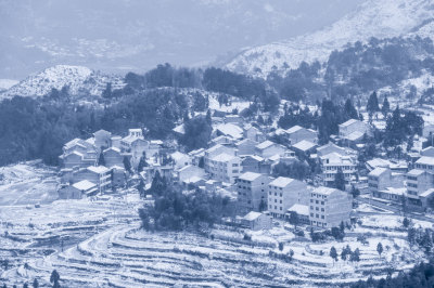 楠溪冬雪组照四